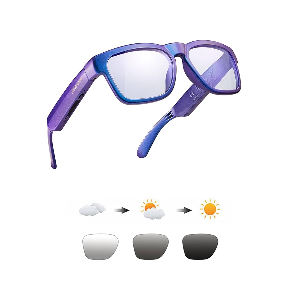 61Se90rUZlL._UF1000,1000_QL80_ OhO sunshine Smart Glasses, Unisex,bluetooth - Image 1
